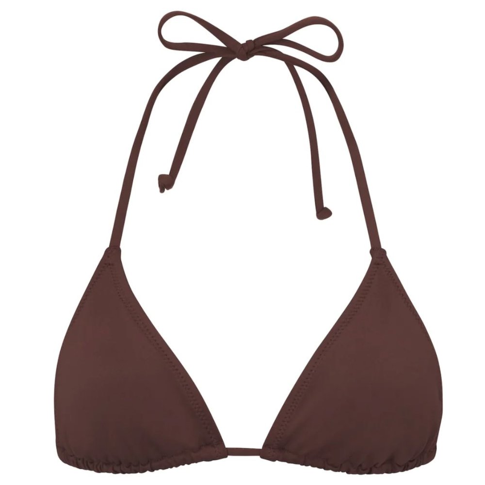 SKIMS Signature Swim Triangle Top 3X (FITS LIKE SMALL) Cocoa